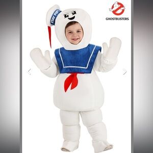 Ghostbusters | Stay Puft Marshmallow Man Deluxe Toddler Costume (2T)